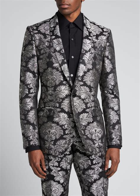 dolce gabbana jacquard suit|dolce and gabbana suits sale.